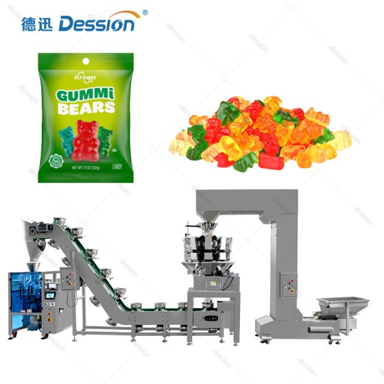 Automatic VFFS Packaging Machine from Leading China Manufacturer for Gummies, Vitamins, and Confectionery